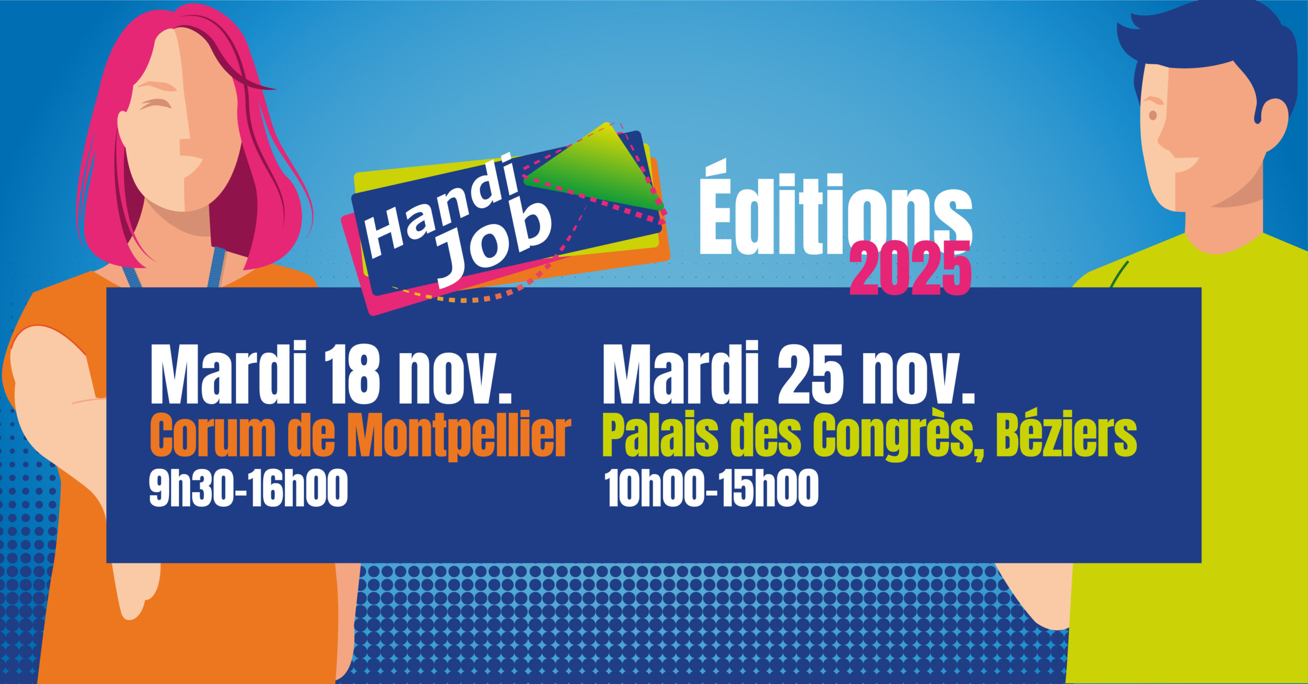 Handi’Job 2025 : Deux rendez-vous incontournables de retour